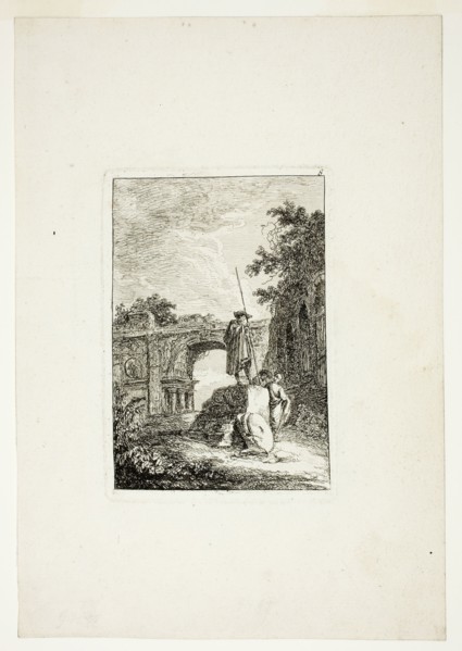 The Triumphal Arch, plate eight from Les Soirées de Rome, 1763/64.