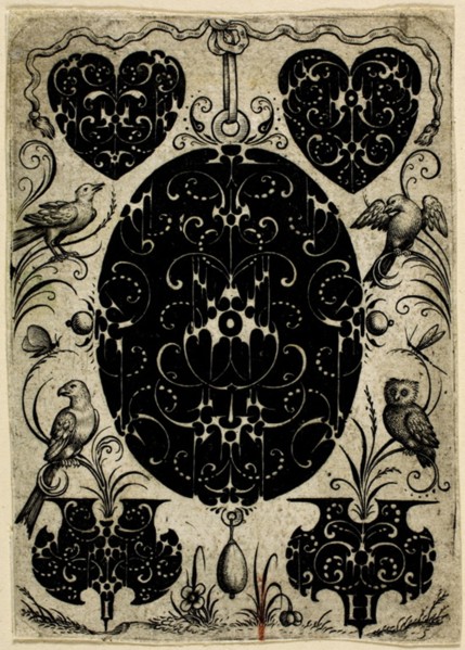 Ornamental Plate V, c. 1619.