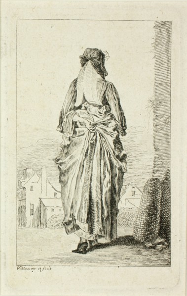 Figures de modes, c. 1710.