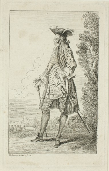 Figures de modes, c. 1710.