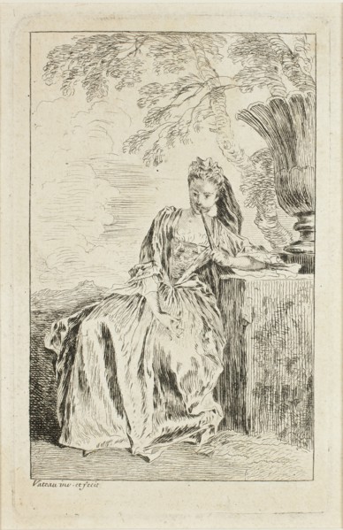 Figures de modes, c. 1710.