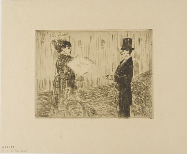 The Bouquet, c. 1876.