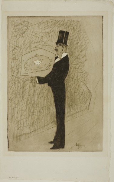 The Toff with a Bouquet, c. 1876.