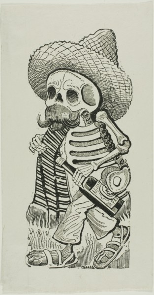 Calavera of Francisco Madero, from Calavera Maderista, printed 1944.