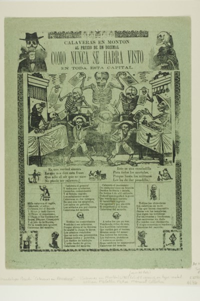 Calaveras in Abundance at a Fraction of the Price, as Never Before Seen in this whole capital, 1903.