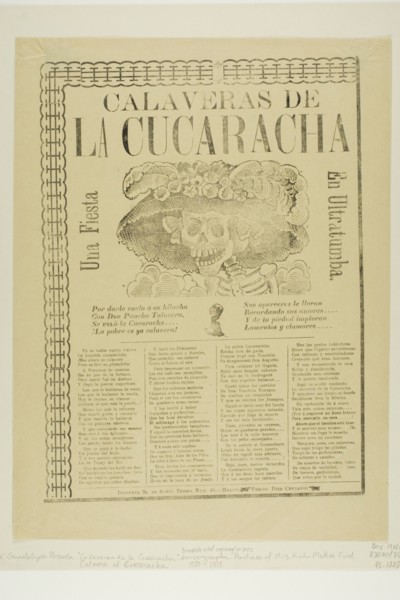 Calaveras of the Cucaracha: A Party in the Afterlife, n.d.