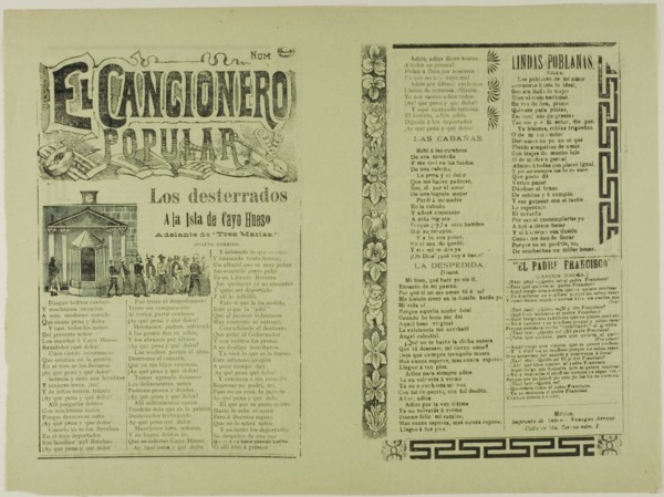 El cancionero popular, num. 9 (The Popular Songbook, No. 9), n.d.