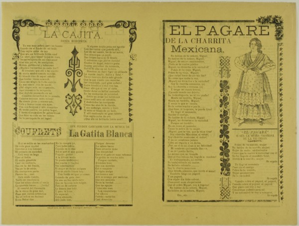 El pagare de la charrita mexicana (The Promissory Note of La Charrita Mexicana), n.d.