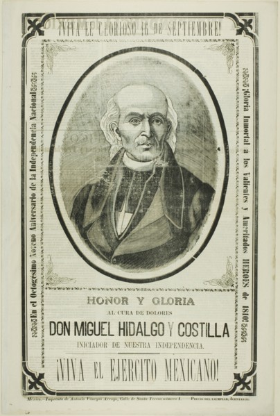 Long Live the Glorious 16th of September! Honor and Glory to the Priest from Dolores Don..., 1899. Creator: José Guadalupe Posada.