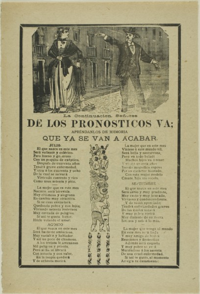 The Continuation, Sirs, of the Forecasts..., n.d.