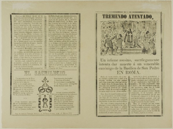 Tremendo atentado (Tremendous Attempt), n.d.