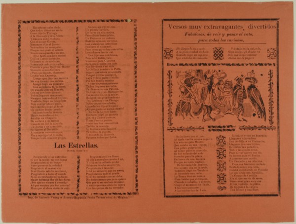 Versos muy extravagantes (Very Extravagant Verses), n.d.