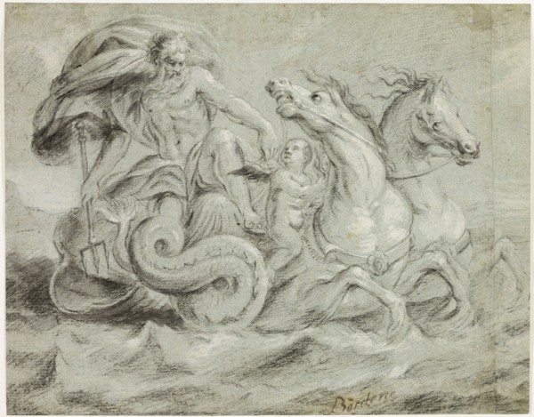 Neptune, n.d. Possibly after Paris Bordone,