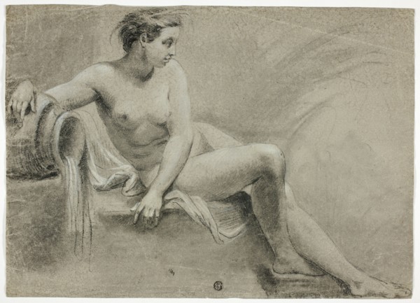 River Nymph, n.d. Style of Carlo Cignani.