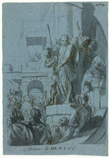 Ecce Homo, n.d. Jesus and Pilate.