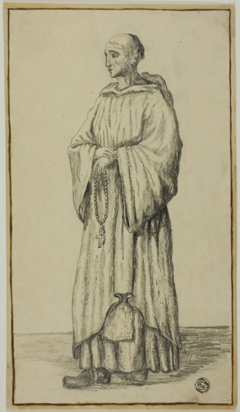 Standing Monk, n.d.