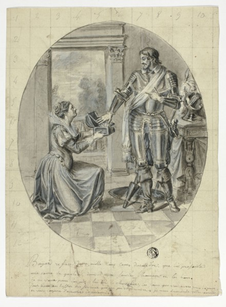 The Chevalier Bayard Refusing 2500 Gold Ducats, n.d.