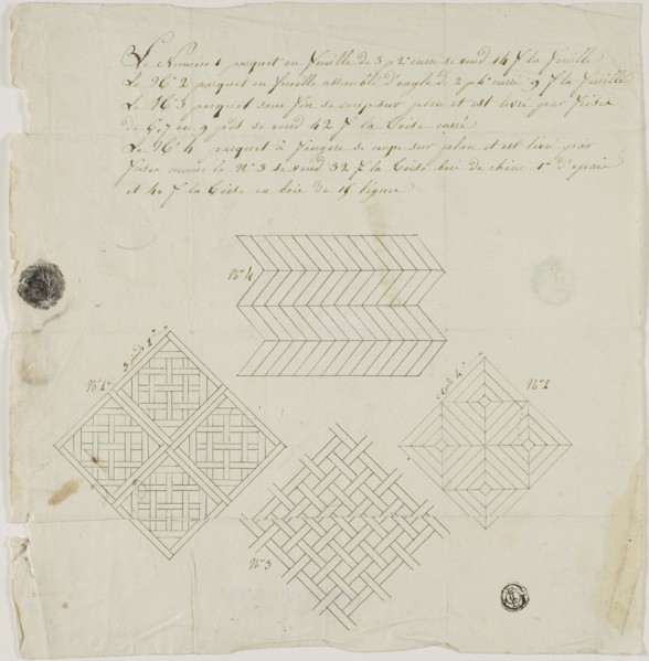 Intarsia Designs for Flooring, n.d.