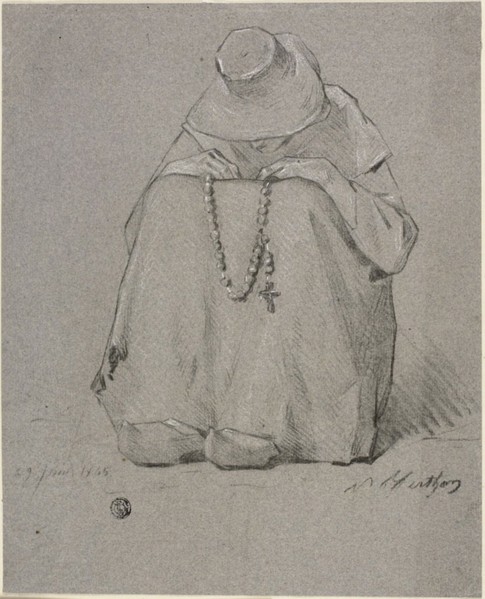 Woman with a Rosary, 1865.