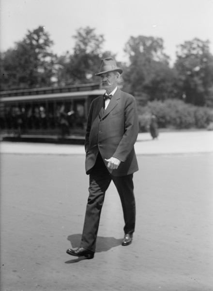 Cummins, Albert Baird. Governor of Iowa, 1902-1908; Senator, 1908-1926. Snap, 1917.