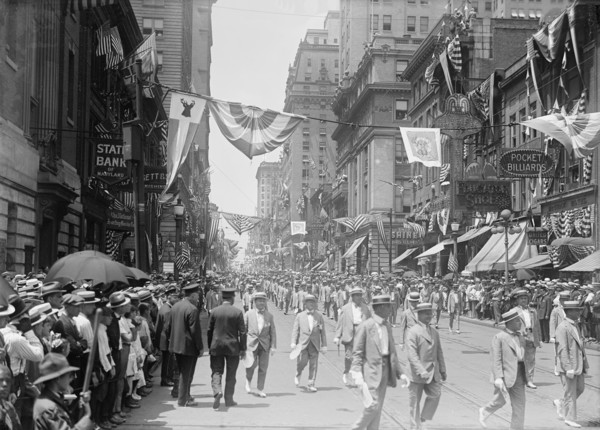 Elk Parade, Baltimore, 1916.