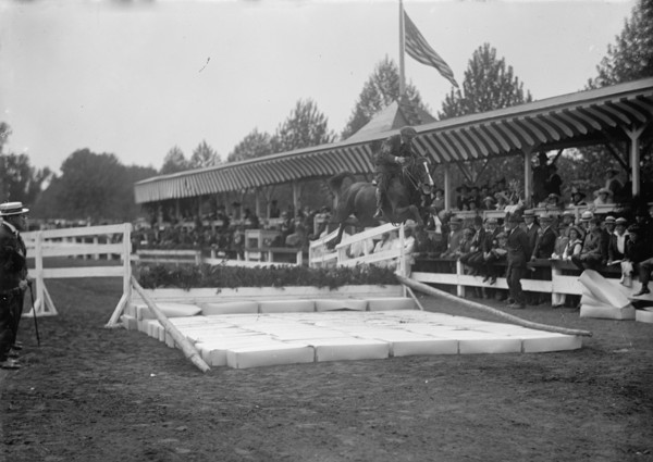 Horse Shows - Ralph Coffin; Broad Jump, 1917.