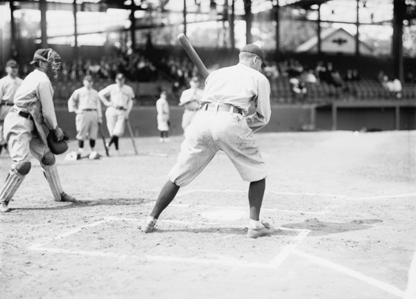 Joe Jackson, Cleveland Al, at National Park, Washington, D.C. (Baseball), 1913.