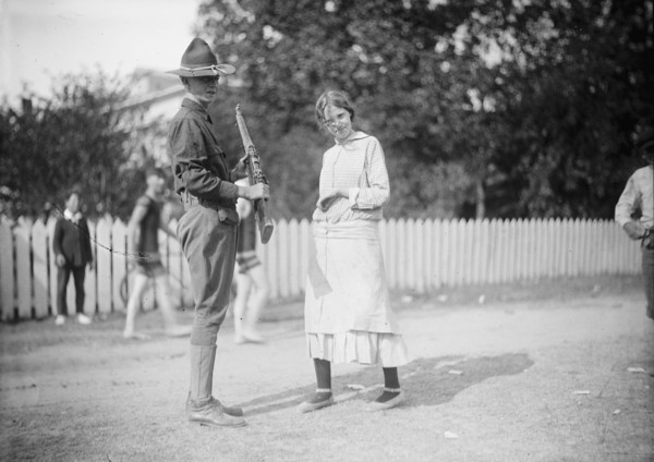National Guard of D.C. in Camp, 1915.