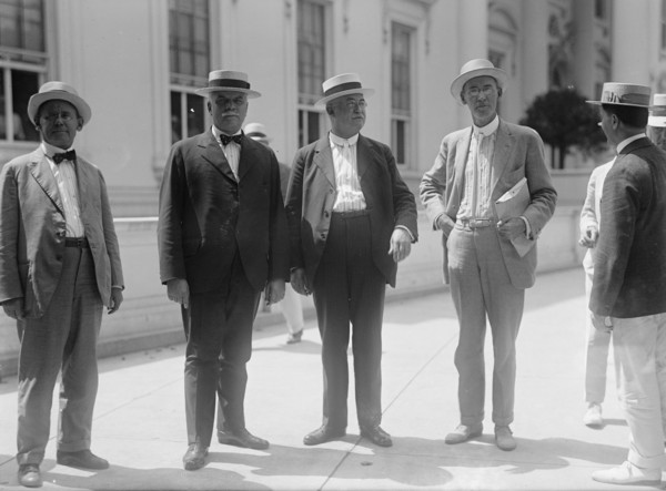 Railway Brotherhoods Committee - W.S. Carter; William S. Stone; W. G. Lee; A. B. Garretson, 1916.