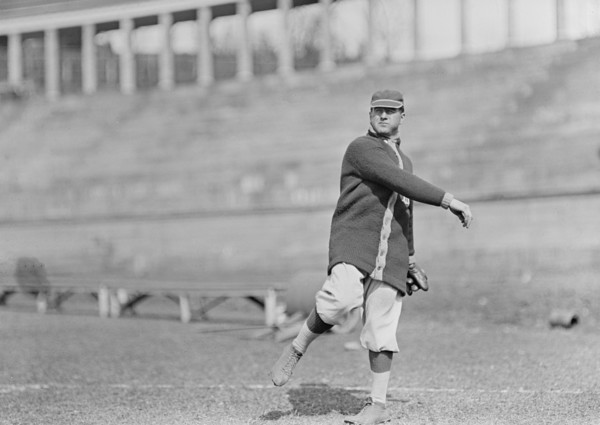 Tom Drohan, Washington Al, at University of Virginia, Charlottesville (Baseball), ca. 1913.