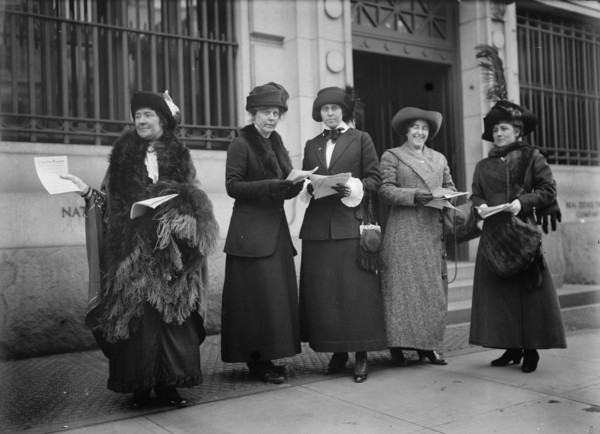 Woman Suffrage - Advertising Parade, 1913.