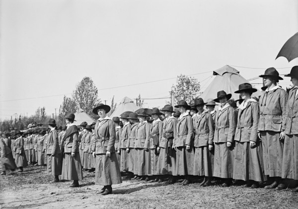 Woman's National Service School, Under Woman's Section, Navy League, Review, 1916.