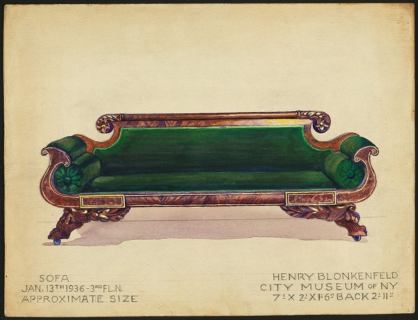 Sofa, 1936.