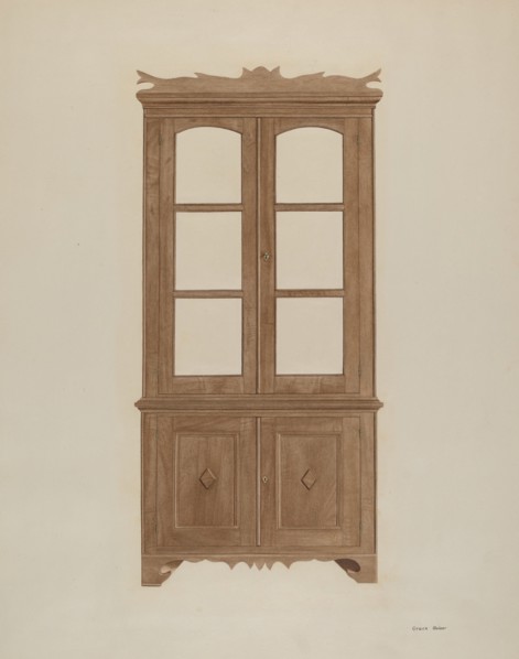 China Closet, c. 1940.