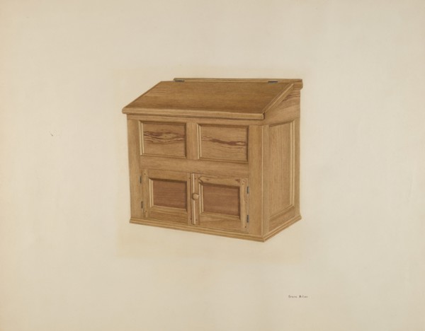 Flour Bin, c. 1939.