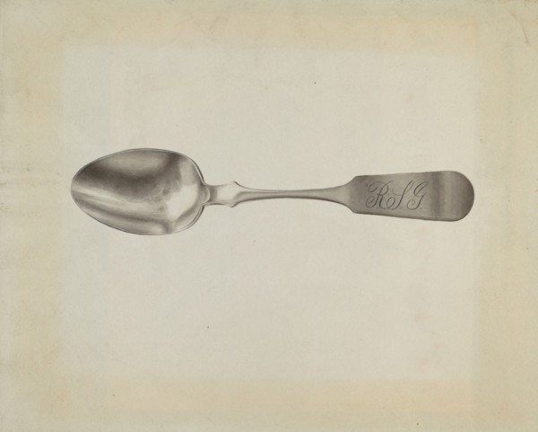 Silver Tablespoon, c. 1939.