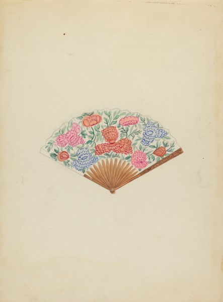 Fan, c. 1940.