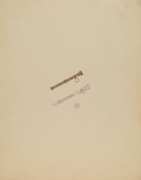 Pencil Charm, c. 1936.