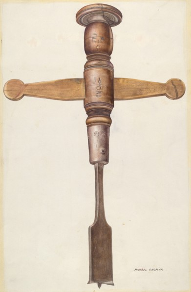 Bishop Hill: Auger, c. 1938.