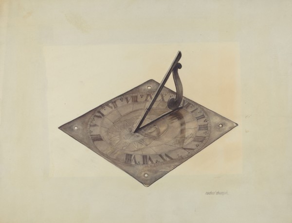 Sun Dial, c. 1938.