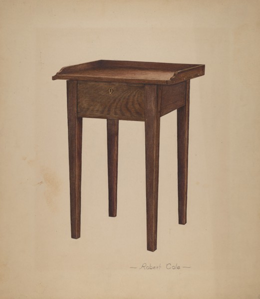 Tray Table, c. 1940.