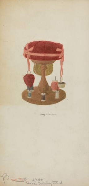 Sewing Stand, 1941.