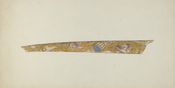 Trailboard, c. 1939.