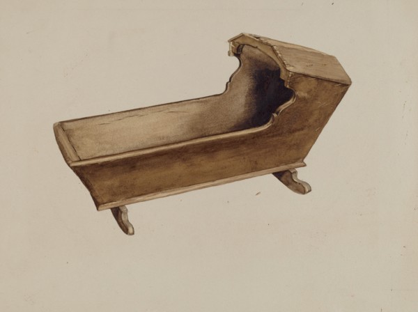 Cradle, c. 1936.