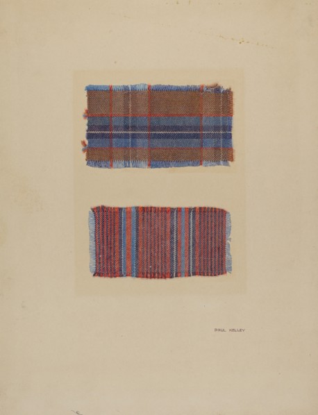 Textile Samples, c. 1938.
