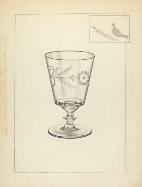 Goblet, 1935/1942.