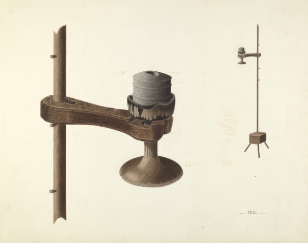 Zoar Floor Lighting Device, c. 1938.
