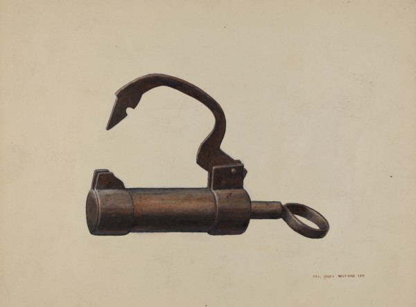Barrel Lock, c. 1939.