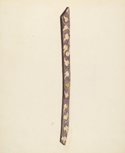 Ship's Carving, 1935/1942.