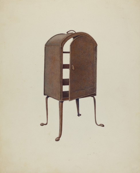 Plate Warmer, c. 1937.